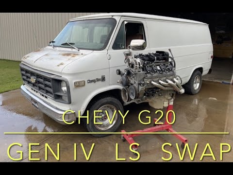 Thumbnail for Gen IV LS swap in a G20 Chevy van. Ep 1. overview and teardown. by Van