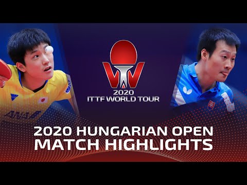 [2020 ITTF Hungarian Open] Tomokazu Harimoto vs Wang Yang 2020.2.21