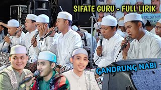 Download lagu VIRAL‼️ Lirik Sifate Guru VERSI Terbaru Majelis Gandrung Nabi mp3