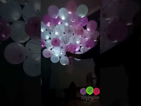 Светящиеся шарики 45 шт №438