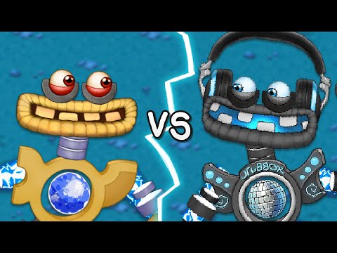 Clubbox Costume VS Wubbox - All Islands Comparison (My Singing Monsters)