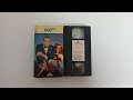 Opening To Dr No 1988 VHS 60fps