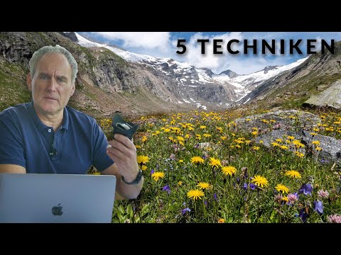 5 Techniken BLUMENWIESEN zu fotografieren - OHNE MAKRO Objektiv