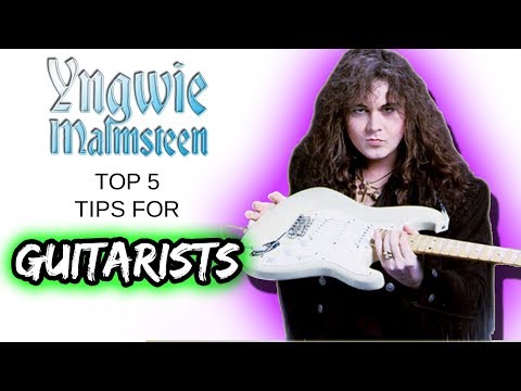 Yngwie Malmsteen's Top 5 Tips For Guitarists