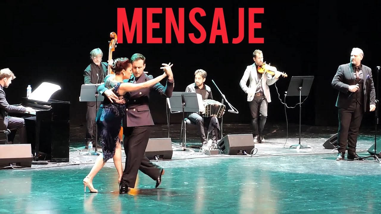 Video thumbnail for Mensaje - Tango Bardo con Minondi - Bailan Vanesa Villalba y Facundo Piñeiro - en vivo en Estambul