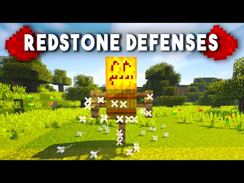 Twiistz - Top 10 Redstone Defenses In Minecraft!