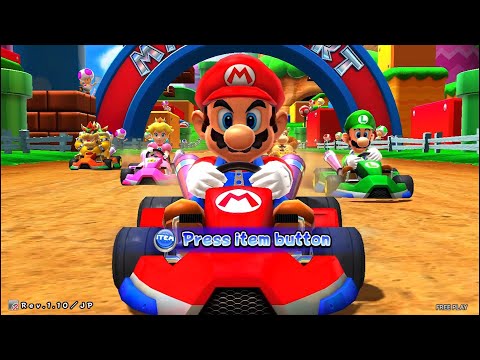 Arcade Gameplay - Mario Kart Arcade GP DX