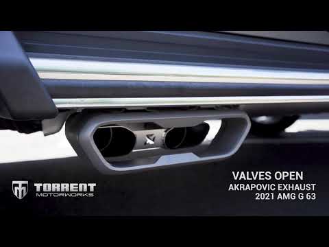 Sound Clip - 2021 AMG G 63 Akrapovic Exhaust Revs