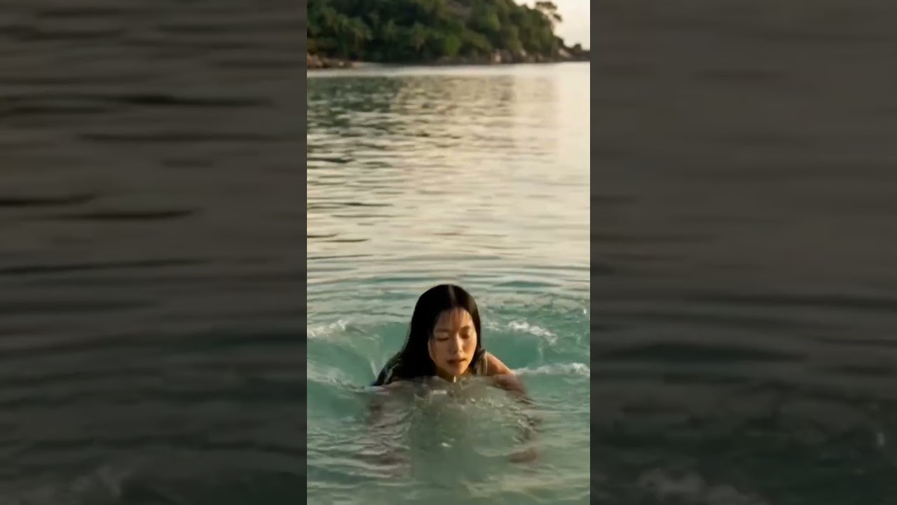 Plunging into the ocean to beat the killer jungle heat