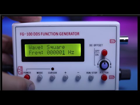 FG-100 DDS Function Generator - Test - 4K