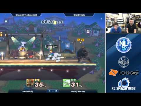 Smash @ The Basement PM 3.5 Singles Grand Finals: Darkrain (Ganon) Vs. Strong Bad (G&W)
