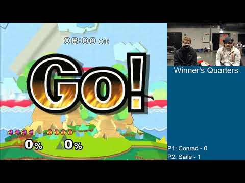 KOTH #12 - Saile (Sheik) vs Conrad (Falco) - Winner's Quarters - Melee Singles