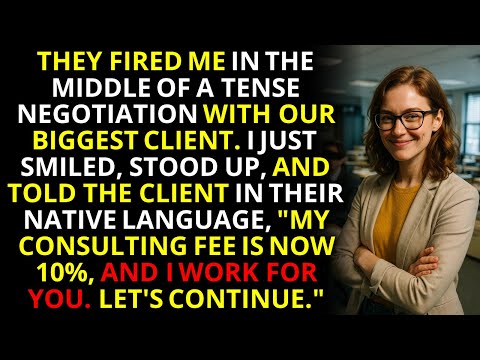 She Outsmarted the Executive Who Fired Her Mid-Deal 💼 | Corporate Betrayal Exposed