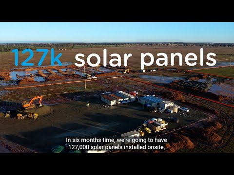 Solar farm shines light on a more sustainable future