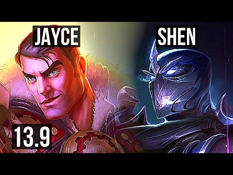 JAYCE vs SHEN (TOP) | 67% winrate, 3/1/5 | KR Master | 13.9