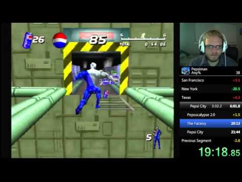 Perfect Pepsiman Factory Level