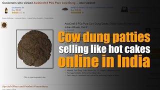 Cow dung patties selling like hot cakes online in India