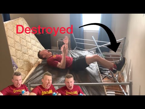 NATE DESTROYS HIS BEDROOM