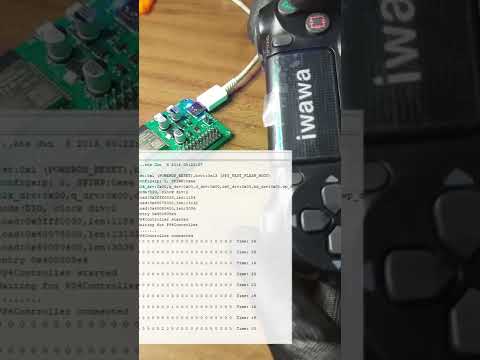 use gamepad with esp32 #jlcpcb