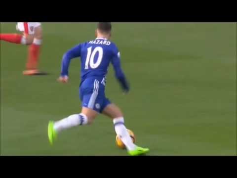 Eden Hazard Amazing Goal - Chelsea vs Arsenal 2-0
