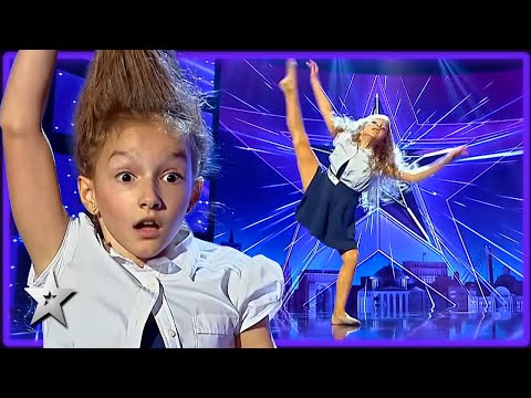 10 Year Old WOWS The Judges With Her Creative Dance! | Kids Got Talent