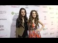 Laura Marano Vanessa Marano TigerBeat Launch Event Pink Carpet