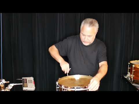 Snare Drum Tuning and Head Changes with calf and plastic