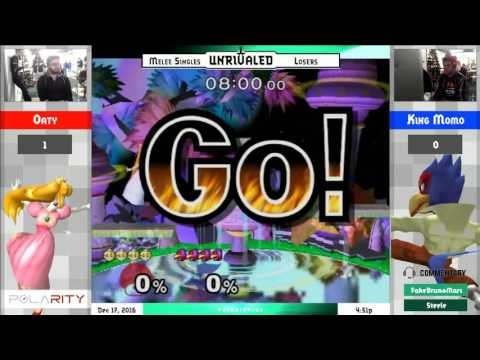 Unrivaled 4 Melee - Oaty (Peach) vs King Momo (Falco) - Losers Top 8
