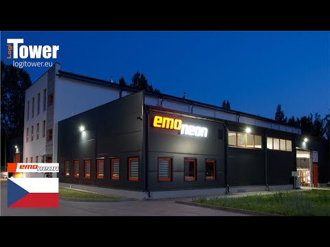 LOGITOWER: EMO NEON - skladování plexiskla a plechu