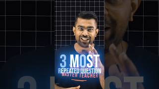 3 Most Repeated Questions In Class 10 Maths #CBSE2026 #shorts