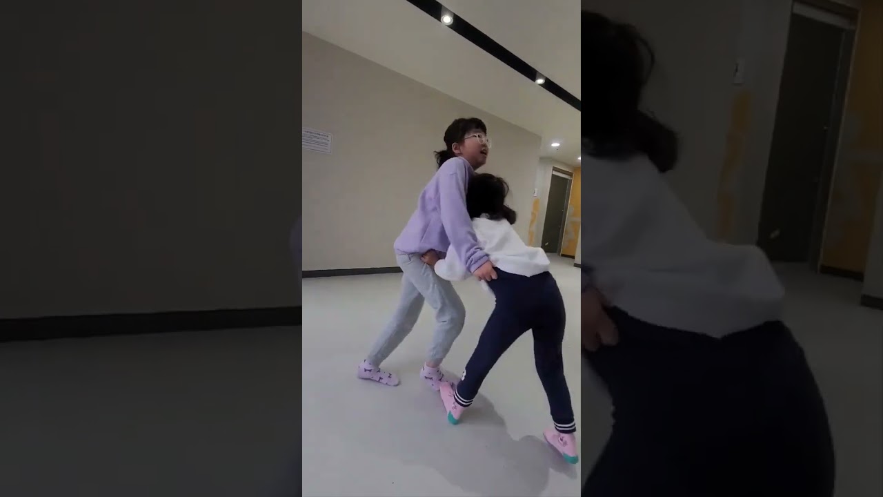 #씨름 #언니를 이길 수 있을 줄 알았는데...