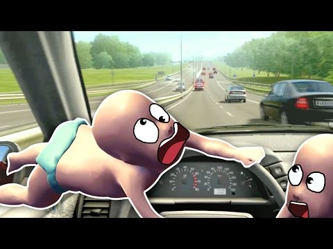 BABY TAKE THE WHEEL!?!? | Who's Your Daddy!