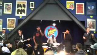 Laser Beams by Idle Warship