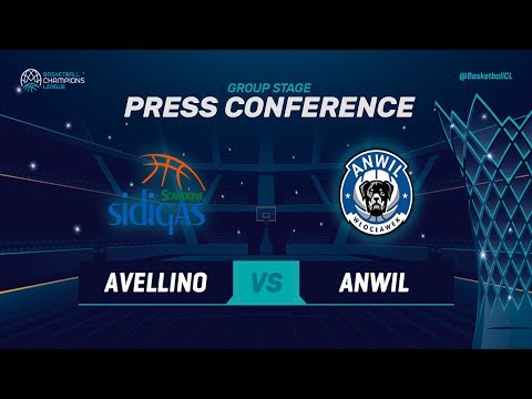 Sidigas Avellino v Anwil - Press Conference - Basketball Champions League 2018-19