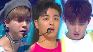 《EXCITING》 iKON(아이콘) - Rubber Band(고무줄다리기) @인기가요 Inkigayo 20180401