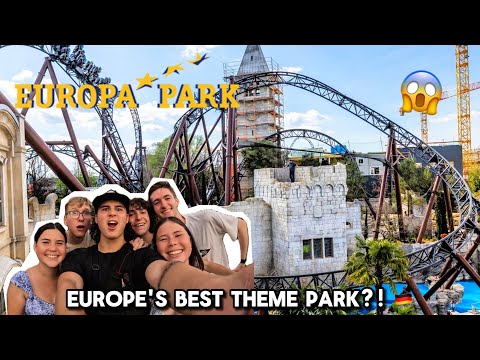 Is Europa Park the BEST Theme Park in Europe?! 🇩🇪 Europa Park Pt. 1! [Europe Tour 2024]