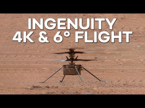 Ingenuity s Latest 4k Aerial Photo And 6th Flight Updates