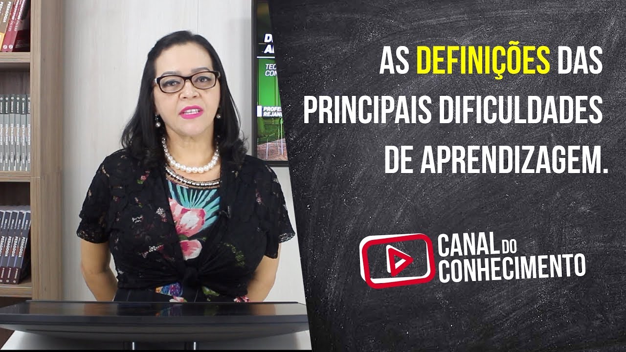As definições das principais dificuldades de aprendizagem