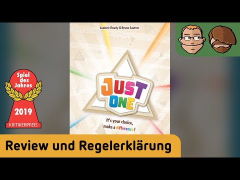 Just One (Game of the Year 2019) - Board Game - Review