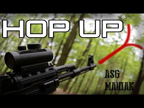 ASG Maniak #46 Jak ustawić Hop-Up? Działanie Hop-Up.