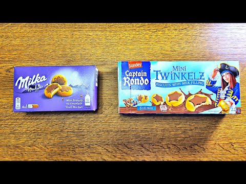 Milka Choco Mini Stars VS Captain Rondo (Lidl Product)