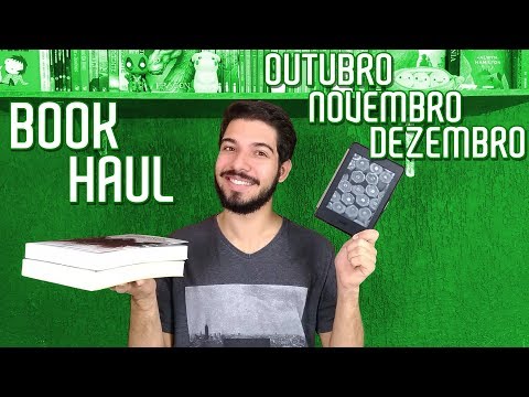 NOVOS NA ESTANTE (4º Trimestre 2018) | Book Haul e Bookshelf Tour Kindle | O Refúgio
