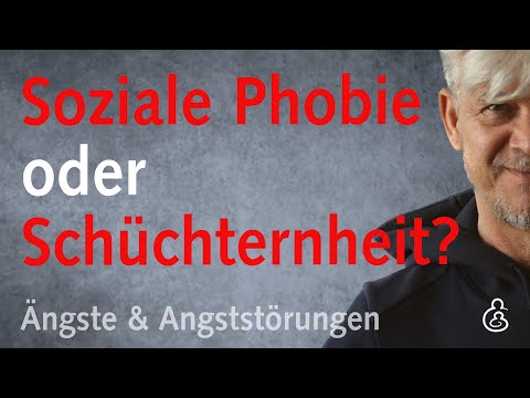 Soziale Phobie oder Schüchternheit?