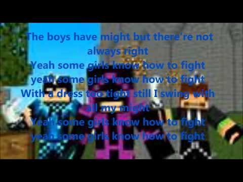 Girls know how to fight lyrics