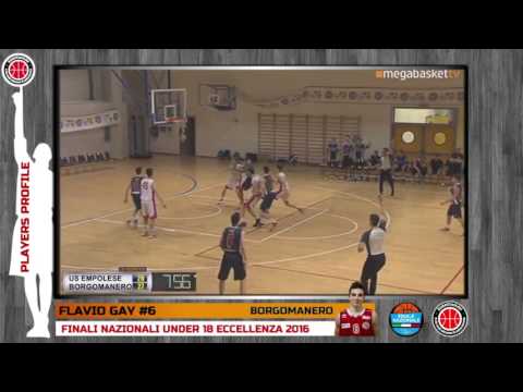 Players Profile: GAY FLAVIO - College Borgomanero - FN U18 2016