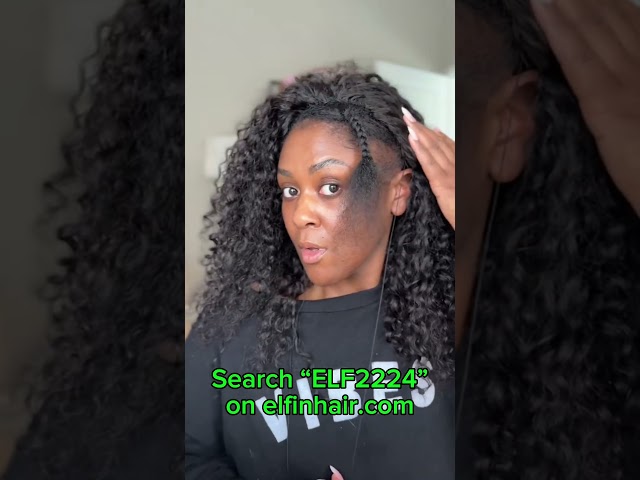 Vídeo relacionado con Pelucas Humanas Rizadas 3 In 1 Half Wig Curly Human Hair Wigs for Women Pelucas Mujer Pelo Natural Humano Rizado Para Uso Diario,Se Mezcla Bien Con El Cabello Natural.(16 Pulgadas, Negro)