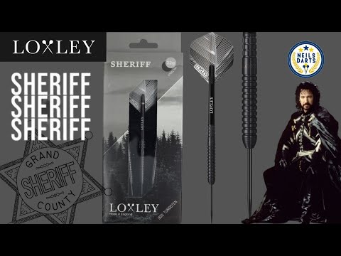 Loxley Sheriff 90% Tungsten Steel Tip Darts