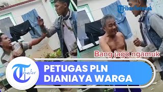 Viral Video Petugas PLN Dianiaya saat Copot Meteran Warga yang Menunggak Pembayaran di Bantul
