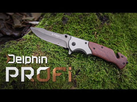 DELPHIN - Skladací nôž Profi 10 cm