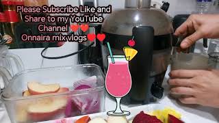 Yummy and healthy fruit juice😋🍹#Do this Every Morning♥️#satisfyingvideo